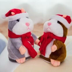Hamster Ornament Kids Gift Birthday Christmas Plush Toys Grey -Schmidt Butik 776590075 max