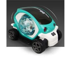 Colorful Lighting Music Multidirectional Cartoon Electric Toy Car Christmas Gift