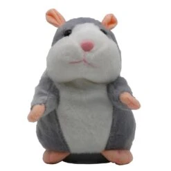 15cm Talking Hamster Doll Plush Toy - Funny Gift For Kids, Christmas, Birthday