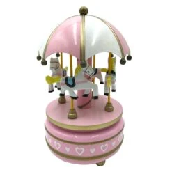 Creative Children's Christmas Gift Carousel Music Box Clockwork ToyWooden Crafts Classic A06 -Schmidt Butik 831097339 max