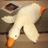 Soft Plush Goose Toys Big Swan Yellow 50/90/130/160/190 Cm Christmas Gift Stuffed Animal 90CM