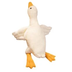 Soft Plush Goose Toys Big Swan Yellow 50/90/130/160/190 Cm Christmas Gift Stuffed Animal 90CM -Schmidt Butik 853833754 max