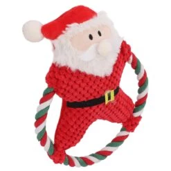 Christmas Dog Plush Toy Interactive Stuffed Dog Squeaky Toys For Small Medium Large Pet -Schmidt Butik 868156338 max