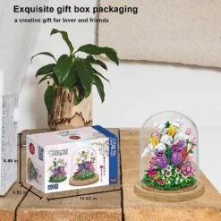 Flower Bouquet Building Toy MiniFlowers Set Adult Botanical Collection Friends Set Diy Plants Bonsai Tree Valentine's Christmas -Schmidt Butik 886612783 max