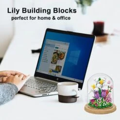 Flower Bouquet Building Toy MiniFlowers Set Adult Botanical Collection Friends Set Diy Plants Bonsai Tree Valentine's Christmas