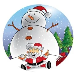 3d Print Christmas Style Waterproof Table Cloth 1.2x1.2m Style02 -Schmidt Butik 900691653 max