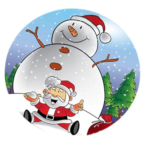 3d Print Christmas Style Waterproof Table Cloth 1.2x1.2m Style02 -Schmidt Butik 900691846 max