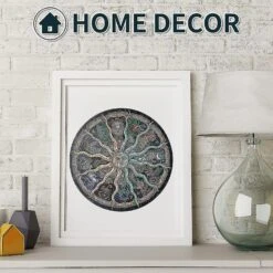 Wooden Jigsaw Puzzles- Round Zodiac Horoscope Unique Shape Wood Puzzle For Adults Kids, Best Gift For Christmas Family Game Play Collection -Schmidt Butik 910606618 max