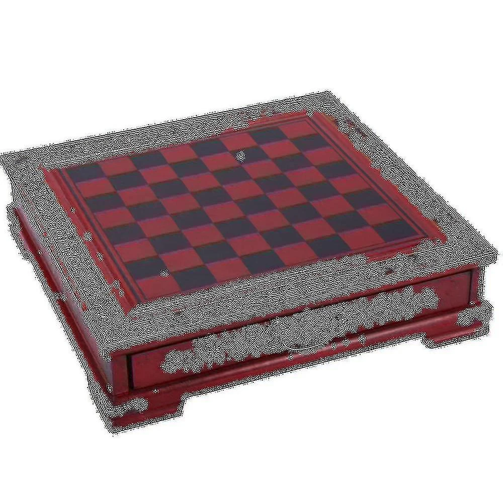 32pcs/set Wooden Table Chess Chinese Chess Games Resin Vintage Collectibles Gift Chessman Christmas 4 32pcs/set Wooden Table Chess Chinese Chess Games Resin Vintage Collectibles Gift Chessman Christmas - Billede 4