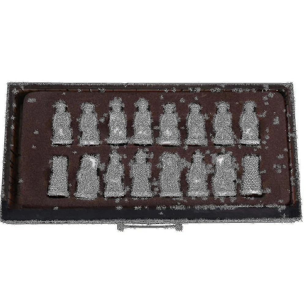 32pcs/set Wooden Table Chess Chinese Chess Games Resin Vintage Collectibles Gift Chessman Christmas 1 32pcs/set Wooden Table Chess Chinese Chess Games Resin Vintage Collectibles Gift Chessman Christmas