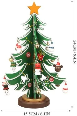 Mini Wooden Christmas Tree Toy Set With -Schmidt Butik 926398111 max