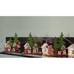 3pcs Christmas Wooden Craft For Home Table Centerpiece Craft Christmas Gift New Year Decor -Schmidt Butik 928559617 max