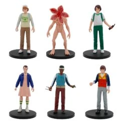 6pcs 4.5inch Standing Home Decor Kids Adults Christmas Figure Toy PVC Model Fans