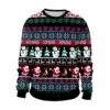 Christmas 3D Print Sweatshirt Loose Round Neck Long Sleeve Shirt For Women Men 2XL Round Neck 10
