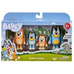 4pack Blueys Family Figure Models,movable Doll Toy Figure For Children's Birthday Christmas | Fruugo Au_v High Quality