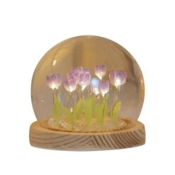 DIY Tulip Mood Light Birthdays Thanksgiving Arts And Crafts ABS A Birthday Present Christmas Lamp Purple -Schmidt Butik 970381213 max