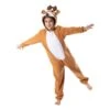 Christmas Children's Elk One-piece PajamasReindeer Costumes For Christmas Party Activities M