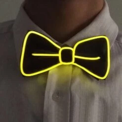 Luminous Bow Tie Led Light Up Men Bow Tie Necktie Fashion Neon Light Flashing For Dance Party Christmas Evening Party Decoration -Schmidt Butik 979763556 max